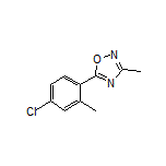 5-(4-Chloro-2-methylphenyl)-3-methyl-1,2,4-oxadiazole