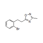 5-(2-Bromophenethyl)-3-methyl-1,2,4-oxadiazole