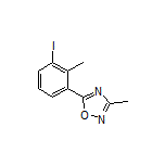5-(3-Iodo-2-methylphenyl)-3-methyl-1,2,4-oxadiazole