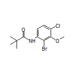 N-(2-Bromo-4-chloro-3-methoxyphenyl)pivalamide