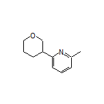 2-Methyl-6-(tetrahydro-2H-pyran-3-yl)pyridine