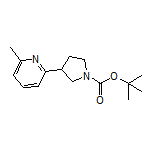 2-(1-Boc-pyrrolidin-3-yl)-6-methylpyridine