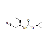 (R)-3-(Boc-amino)pentanenitrile