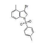 3-Bromo-4-methyl-1-tosyl-1H-indole