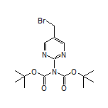 N,N-DiBoc-5-(bromomethyl)pyrimidin-2-amine