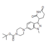 3-[6-(4-Boc-piperazin-1-yl)-1-methyl-1H-indazol-3-yl]piperidine-2,6-dione