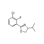 2-(3-Chloro-2-fluorophenyl)-4-isopropyl-4,5-dihydrooxazole