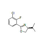 (S)-2-(3-Chloro-2-fluorophenyl)-4-isopropyl-4,5-dihydrooxazole