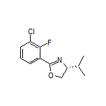 (R)-2-(3-Chloro-2-fluorophenyl)-4-isopropyl-4,5-dihydrooxazole