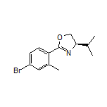 (R)-2-(4-Bromo-2-methylphenyl)-4-isopropyl-4,5-dihydrooxazole