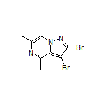 2,3-Dibromo-4,6-dimethylpyrazolo[1,5-a]pyrazine