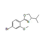 2-(4-Bromo-2-methoxyphenyl)-4-isopropyl-4,5-dihydrooxazole