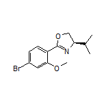 (R)-2-(4-Bromo-2-methoxyphenyl)-4-isopropyl-4,5-dihydrooxazole