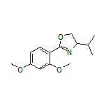 2-(2,4-Dimethoxyphenyl)-4-isopropyl-4,5-dihydrooxazole