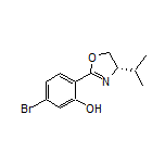 (S)-5-Bromo-2-(4-isopropyl-4,5-dihydrooxazol-2-yl)phenol