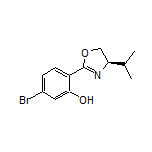 (R)-5-Bromo-2-(4-isopropyl-4,5-dihydrooxazol-2-yl)phenol