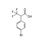2-(4-Bromophenyl)-3,3,3-trifluoropropanoic Acid