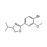 2-(4-Bromo-3-methoxyphenyl)-4-isopropyl-4,5-dihydrooxazole