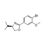 (R)-2-(4-Bromo-3-methoxyphenyl)-4-isopropyl-4,5-dihydrooxazole