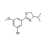 2-(3-Bromo-5-methoxyphenyl)-4-isopropyl-4,5-dihydrooxazole