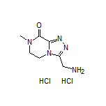 3-(Aminomethyl)-7-methyl-6,7-dihydro-[1,2,4]triazolo[4,3-a]pyrazin-8(5H)-one Dihydrochloride