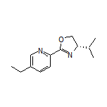 (S)-2-(5-Ethylpyridin-2-yl)-4-isopropyl-4,5-dihydrooxazole