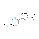 (R)-2-(5-Ethylpyridin-2-yl)-4-isopropyl-4,5-dihydrooxazole