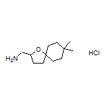 (8,8-Dimethyl-1-oxaspiro[4.5]decan-2-yl)methanamine Hydrochloride