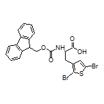 2-(Fmoc-amino)-3-(2,5-dibromothiophen-3-yl)propanoic Acid