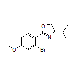 (S)-2-(2-Bromo-4-methoxyphenyl)-4-isopropyl-4,5-dihydrooxazole