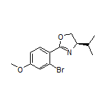 (R)-2-(2-Bromo-4-methoxyphenyl)-4-isopropyl-4,5-dihydrooxazole