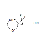 1,1-Difluoro-5-oxa-8-azaspiro[2.6]nonane Hydrochloride