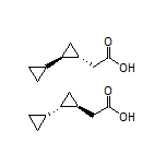 2-(trans-[1,1’-bi(cyclopropan)]-2-yl)acetic Acid