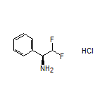 (S)-2,2-Difluoro-1-phenylethanamine Hydrochloride