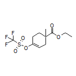 Ethyl 1-Methyl-4-[[(trifluoromethyl)sulfonyl]oxy]cyclohex-3-ene-1-carboxylate