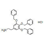 2-[3,4,5-Tris(benzyloxy)phenyl]ethan-1-amine Hydrochloride