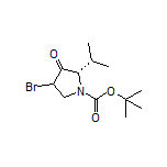 (2S)-1-Boc-4-bromo-2-isopropyl-3-pyrrolidinone