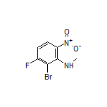 2-Bromo-3-fluoro-N-methyl-6-nitroaniline