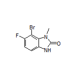 7-Bromo-6-fluoro-1-methyl-1,3-dihydro-2H-benzo[d]imidazol-2-one