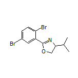2-(2,5-Dibromophenyl)-4-isopropyl-4,5-dihydrooxazole