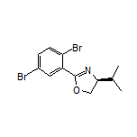 (S)-2-(2,5-Dibromophenyl)-4-isopropyl-4,5-dihydrooxazole