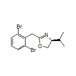 (S)-2-(2,6-Dibromobenzyl)-4-isopropyl-4,5-dihydrooxazole