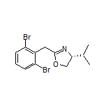 (R)-2-(2,6-Dibromobenzyl)-4-isopropyl-4,5-dihydrooxazole