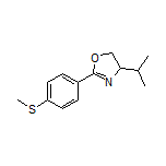 4-Isopropyl-2-[4-(methylthio)phenyl]-4,5-dihydrooxazole