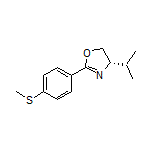 (S)-4-Isopropyl-2-[4-(methylthio)phenyl]-4,5-dihydrooxazole