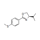(R)-4-Isopropyl-2-[4-(methylthio)phenyl]-4,5-dihydrooxazole
