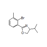 2-(2-Bromo-3-methylphenyl)-4-isopropyl-4,5-dihydrooxazole