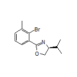 (S)-2-(2-Bromo-3-methylphenyl)-4-isopropyl-4,5-dihydrooxazole