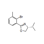 (R)-2-(2-Bromo-3-methylphenyl)-4-isopropyl-4,5-dihydrooxazole