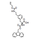 (S)-2-(Fmoc-amino)-3-[3-[2-[[(allyloxy)carbonyl]amino]ethyl]phenyl]propanoic Acid